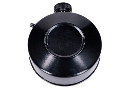 Black steel fuel tank - , with