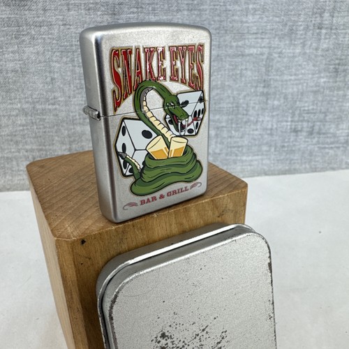 2008 zippo lighter - zippo, "snake