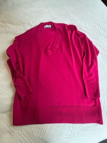 Extra fine merino v - merino, neck