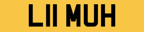 L11 muh 786 asian car - car, reg
