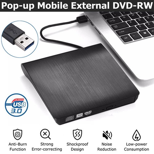 Slim external usb dvd - 3.0, cd