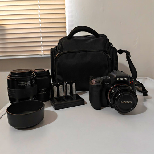 Sony alpha α350 - sony,