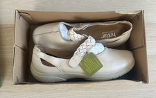 Hotter Shake Beige Leather