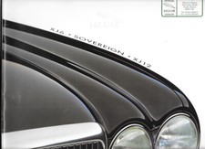 JAGUAR XJ6- SOVEREIGN- XJ12 BROCHURE inc SPEC & COLOUR CHART 3.2 4.0 + LWB 1996