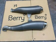 SUZUKI GSXR1000 Pair Of Standard OEM Exhaust Silencers End Cans 2009 - 2012 (#2)
