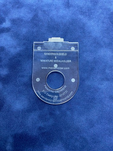 Pocket medal holder hanger for - medal,
