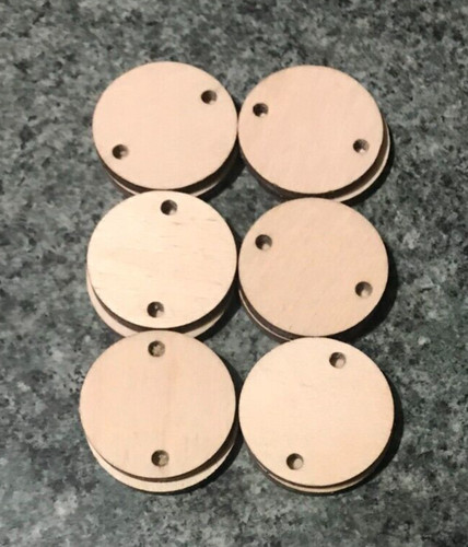 3cm circles pyrography - 3cm,