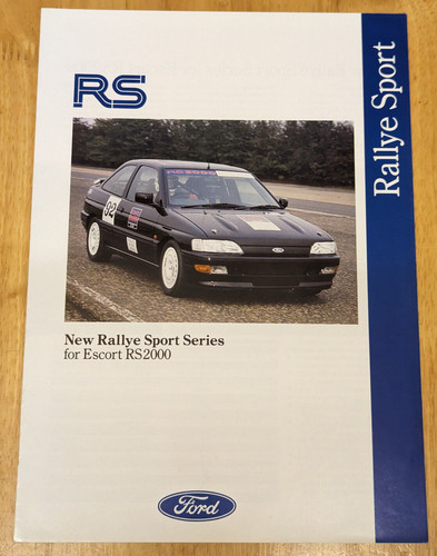 1991 ford rallye sport - 1991,