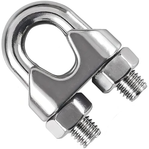 Wire rope clamp for - wire,
