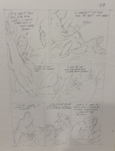 Bernie wrightson original - bernie,