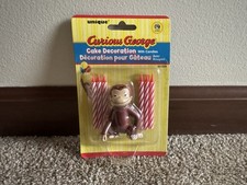 Curious George Birthday Candle