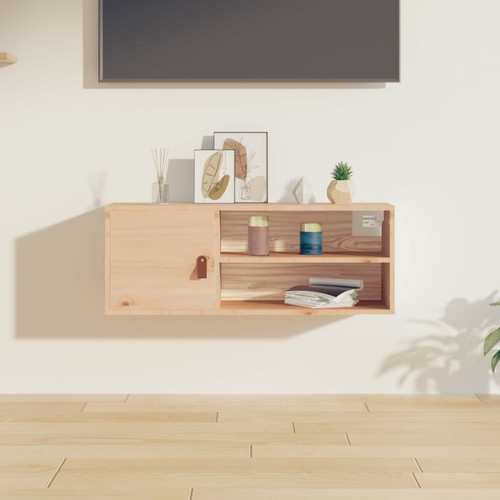 Wall shelf solid pine - wall, cabinet