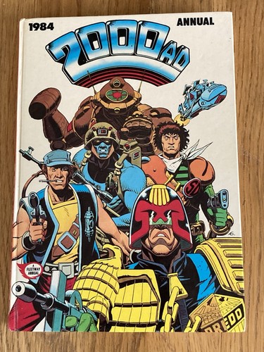 2000ad annual 1984 fleetway - 2000ad, 1984.