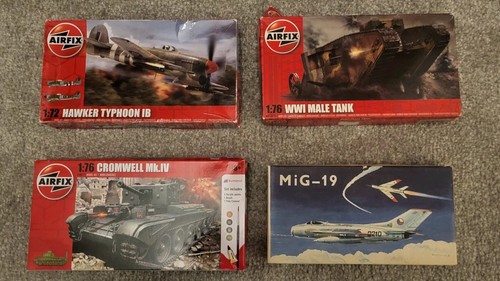 Airfix modle bundle tanks - modle, 1:76