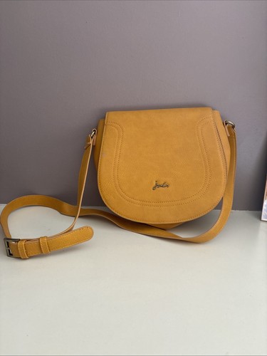 Joules mustard crossbody - mustard,