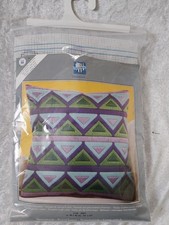 Long Stitch Geometric Design Cushion Front Kit by Vervaco 40x40cm 