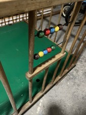 Vintage Wooden Playpen 1940s?