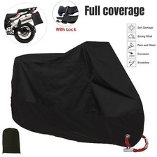 XXXXL Motorcycle Bike Cover Motorbike 400CC-1000CC Rain Dust UV Protector
