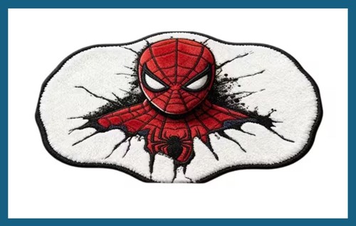Spiderman rug door mat - spiderman, rug/door
