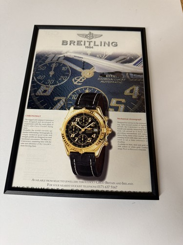 Framed 1997 breitling - framed,