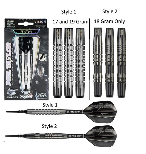 Phil taylor power 8zero black - phil,