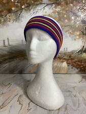 Retro Ski Headband Vintage Ear Warmers Colourful 80s 90s