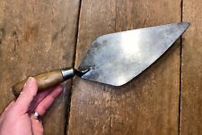 VINTAGE RARE LANE & WHITTAKER 11 “ PROV PATENT BRICK LAYING TROWEL OLD TOOLS VGC