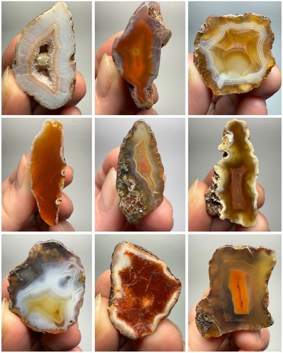 Lot small malawi agate - lot,
