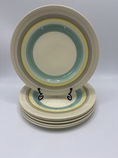 6 X Susie Cooper Wedding Bands Side Plates 8”