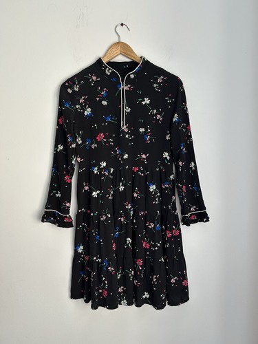 Maje rilita black tiered - rilita,