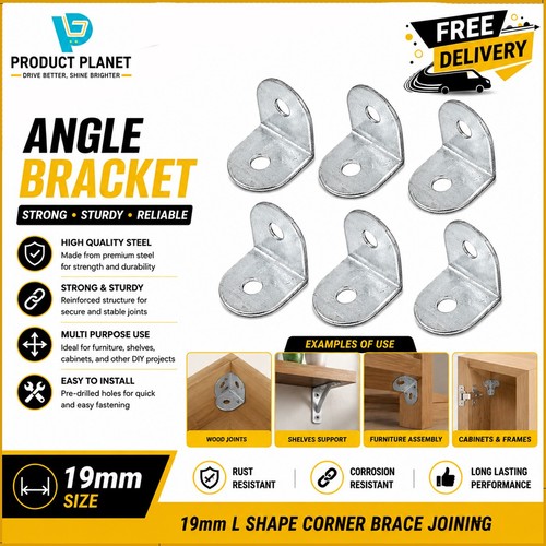 Right angle bracket shape - angle, l