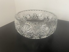 Vintage crystal fruit - crystal, or