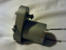 slow speed worm geared (?)  motor