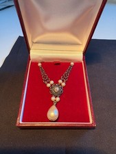 Pearl filigree antique