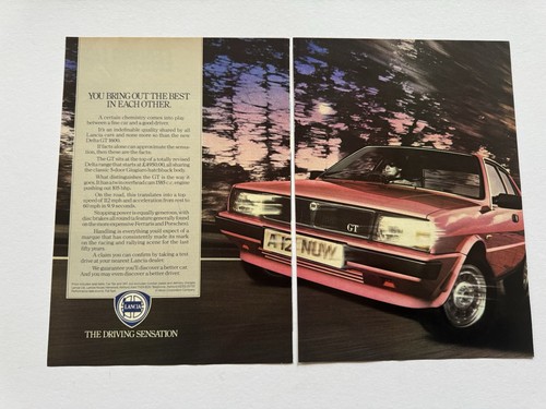 Original vintage 1984 lancia - original,