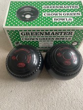 Greenmaster lawn green bowls size 3