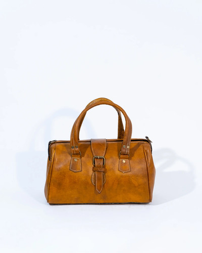 Handmade tan full - handmade, grain