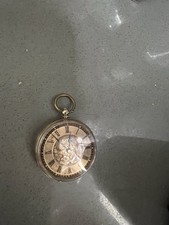 9k gold pocket watch