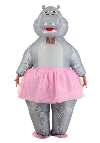 Adult inflatable ballerina - adult,