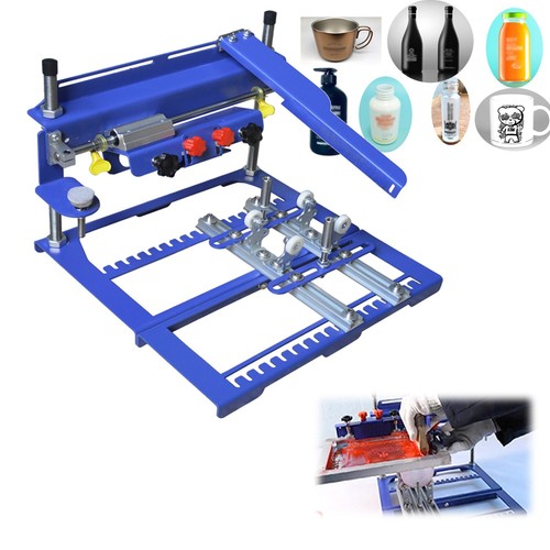 Curved screen printing machine - curved,