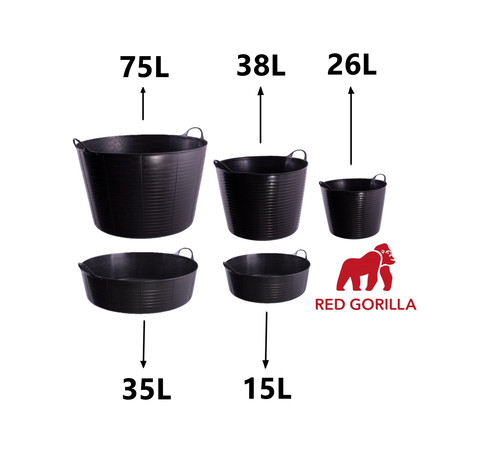 Black red gorilla flexible - red,
