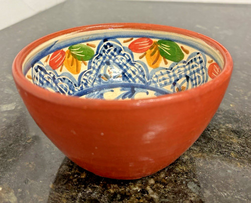 Portuguese pottery bowl hand - portuguese,