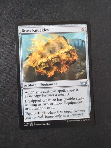 Mtg brass knuckles - mtg,