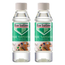 2x Bartoline Pure Turpentine