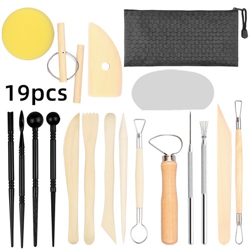 19pcs art clay - 19pcs,