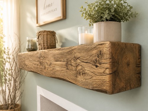 10x10cm solid oak beam - solid,