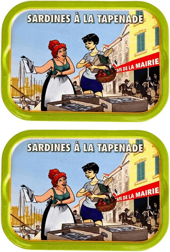 Sardines with tapenade - sardines, x