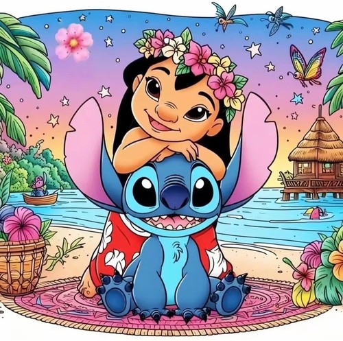 Lilo and stitch 11ct - lilo,