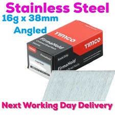 38mm 16g ANGLED Brad Nails