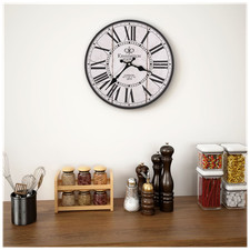 vidaXL Vintage Wall Clock